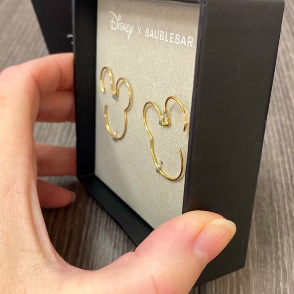 Disney x Baublebar Mickey Mouse Earrings - Picture 3 of 6